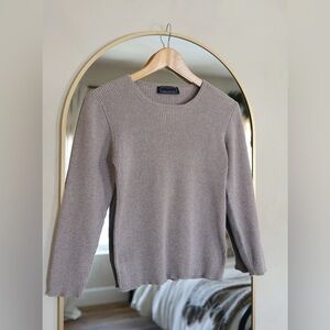 100% Cotton Ribbed Knit Top